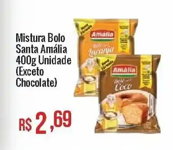 Mart Minas Mistura Bolo Santa Amalia 400g unidade (exceto chocolate) oferta