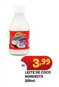 Bramil Supermercados Leite de coco Nordeste 200ml oferta