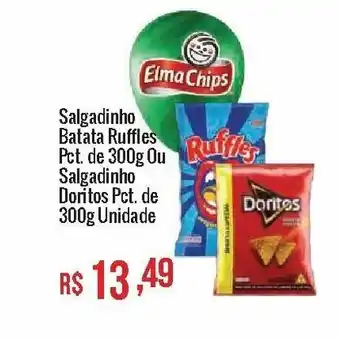 Mart Minas Salgadinho Batata Ruffles pct de 300g ou Salgadinho Doritos pct. de 300g unidade oferta