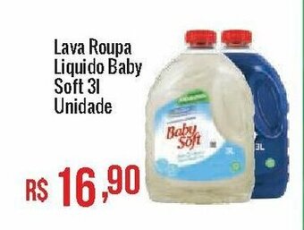 Mart Minas Lava roupa Liquido Baby Soft 3L unidade oferta