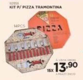 Benoit Kit P/ Pizza Tramontina 14pcs oferta