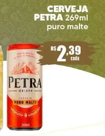 Supermercado Precito Cerveja Petra 269ml puro malte oferta