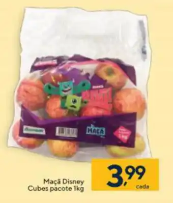 Coop Maca Dsney Cube Pacote 1kg oferta