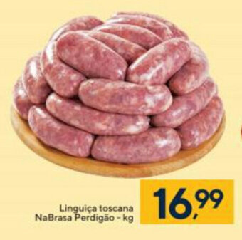 Linguica Toscana Nabrasa Perdigao 1kg
