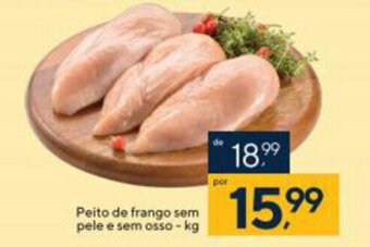Coop Peito de Frango sem pele e sem osso 1kg oferta