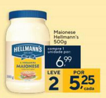 Coop Maionese Hellmann's 500g oferta