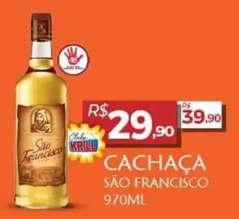 Cachaça São Francisco 970ml