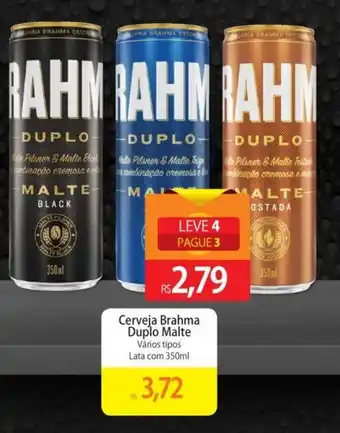 Atacadão Cerveja Brahma Duplo Malte 350ml oferta