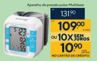 Coop Aparelho de Pressao pulso Multilaser oferta