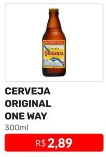 Cerveja Original One Way 300ml