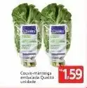 Extra Hiper Couve Manteiga embalada Qualita unidade oferta