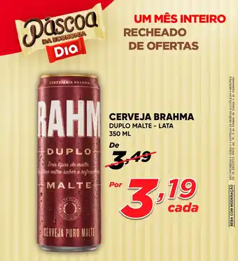 Dia CERVEJA BRAHMA DUPLO MALTE - LATA 350 ML oferta