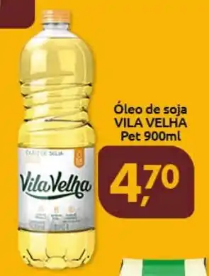 Óleo de soja VILA VELHA Pet 900ml