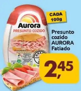 Supermercados Nori Presunto cozido AURORA Fatiado oferta