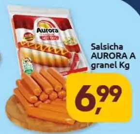 Supermercados Nori Salsicha AURORA A granel Kg oferta