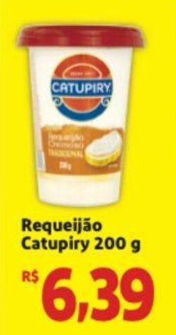 Extra Supermercado Requeijao Catupiry 200g oferta