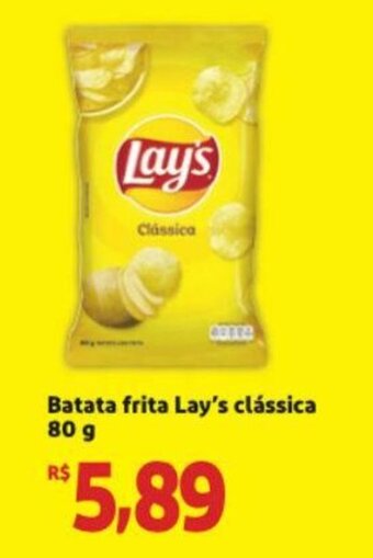 Batata Frita Lay's Classica 80g