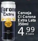 Rossi Supermercado Cerveja CI Corona Extra Lata 350ml oferta