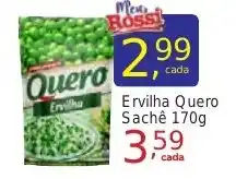 Rossi Supermercado Ervilha Quero Sachê 170g oferta