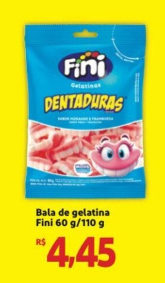 Extra Supermercado Bala de gelatina Fini 60g/110g oferta