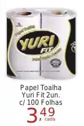 Rossi Supermercado Papel Toalha Yuri Fit 2un. c/ 100 Folhas oferta