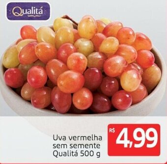 Extra Uva Vermelha sem semente Qualita 500g oferta