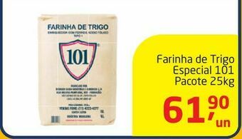 Tenda Atacado Farinha de trigo especial 101 25kg oferta