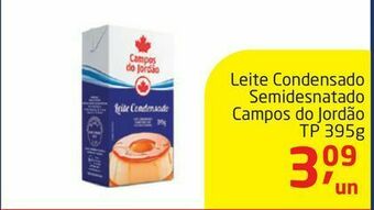 Leite condensado semidesnatado campos do jordão 395g