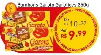 Extrabom Supermercados Bombons Garoto Garotices 250g oferta