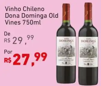 Extrabom Supermercados Vinho Chileno Dona Dominga Old Vines 750ml oferta