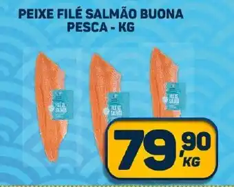 Dom Atacadista PEIXE FILÉ SALMÃO BUONA PESCA - KG oferta