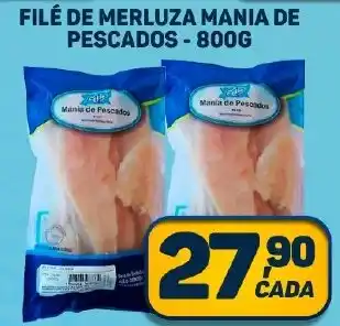 Dom Atacadista FILÉ DE MERLUZA MANIA DE PESCADOS-800G oferta