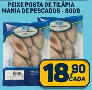 Dom Atacadista PEIXE POSTA DE TILAPIA MANIA DE PESCADOS-800G oferta
