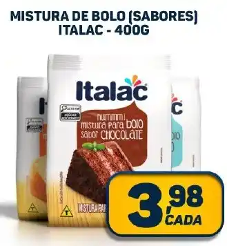 Dom Atacadista MISTURA DE BOLO (SABORES) ITALAC-400G oferta