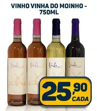 Dom Atacadista VINHO VINHA DO MOINHO - 750ML oferta