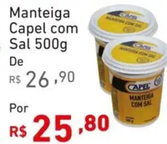 Manteiga Capel com Sal 500g