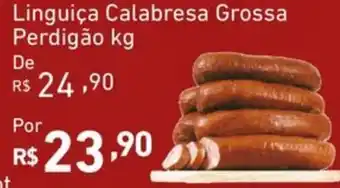 Extrabom Supermercados Linguiça Calabresa Grossa Perdigão kg oferta