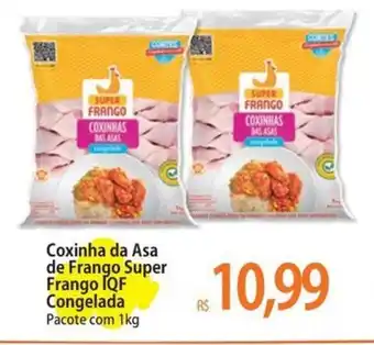 Atacadão Coxinha da Asa de Frango Super Frango IQF Congelada Pacote com 1kg oferta