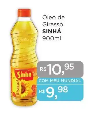 Óleo de Girassol SINHÁ 900ml