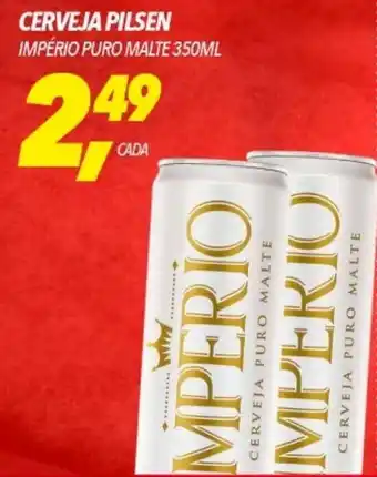 CERVEJA PILSEN IMPÉRIO PURO MALTE 350ML