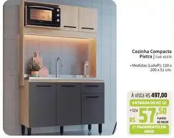 Deltasul Cozinha Compacta Pietra Cód: 42376 oferta