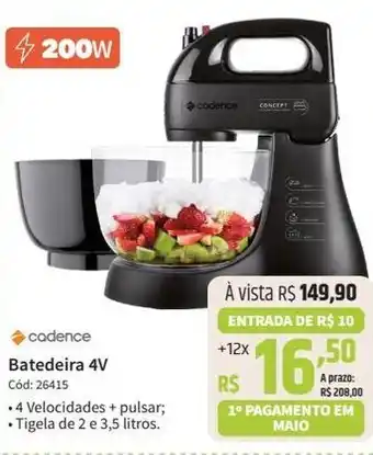 Deltasul Cadence Batedeira 4V oferta