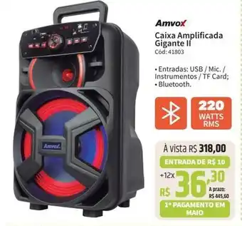 Deltasul Amvox Caixa Amplificada Gigante Il Cód:41803 oferta