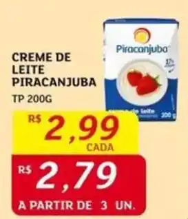 Assaí Atacadista CREME DE LEITE PIRACANJUBA TP 200G oferta