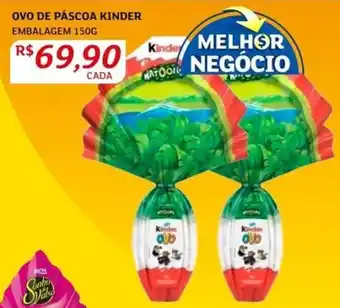 Assaí Atacadista OVO DE PÁSCOA KINDER EMBALAGEM 150G oferta