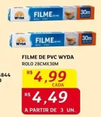 Assaí Atacadista FILME DE PVC WYDA ROLO 28CMX30M oferta