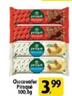Coelho Diniz Chocowafer Piraqué 100.8g oferta