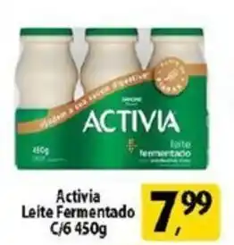 Coelho Diniz Activia Leite Fermentado C/6 450g oferta