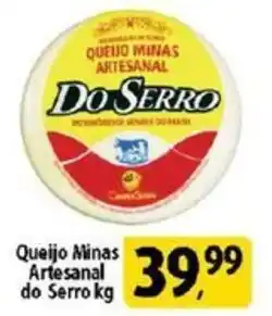 Coelho Diniz Queijo Minas Artesanal do Serro kg oferta