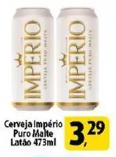 Coelho Diniz Cerveja Império Puro Malte Latão 473ml oferta
